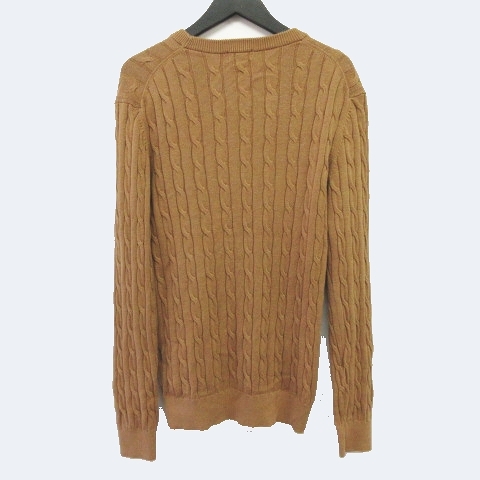 ユニクロ Uniqlo ケーブル セーター ニット コットン カシミア クルー