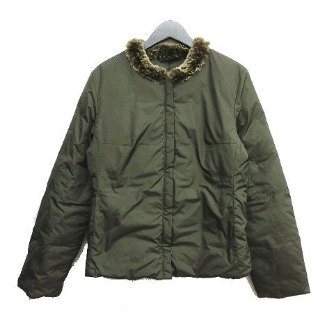 クミキョク 組曲 Kumikyoku ファー襟付き ダウンジャケット ブルゾン