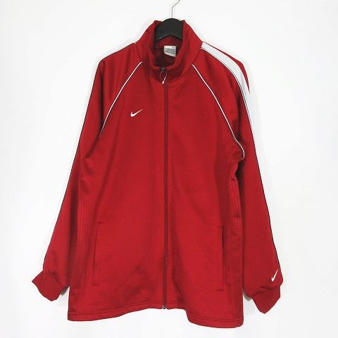 ナイキ Nike ジャージ トラックジャケット ジップアップ アウター 赤 レッド サイズm 8 メンズ 095 ベクトルパーク