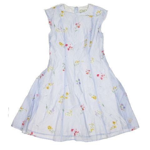 ノエラ Noela オリジナルメニーフラワー柄ワンピース トップス ノースリーブ ブルー系 サイズm 8 レディース 095 ベクトルパーク