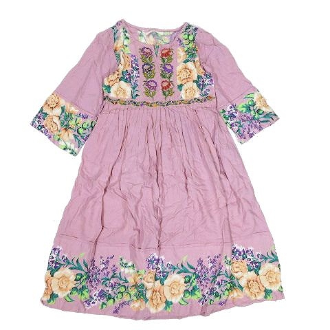 アナザーエディション Another Edition アローズ 花柄 ロングワンピース トップス ラベンダー 5626 603 1725 9 レディース 095 ベクトルパーク