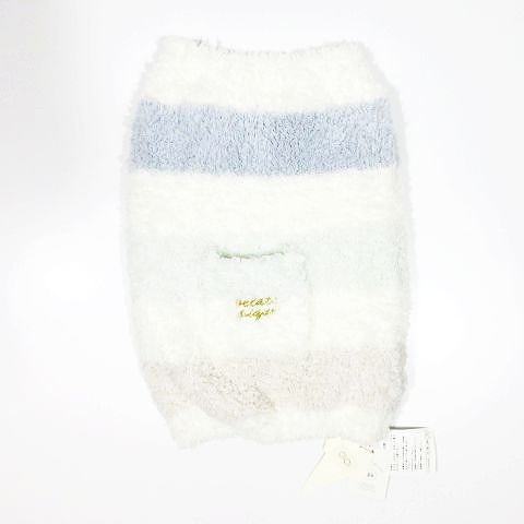 未使用品 ジェラートピケ Gelato Pique 3ラインボーダーウエストウォーマー Pwgg サイズf ミント レディース 095 ベクトルパーク