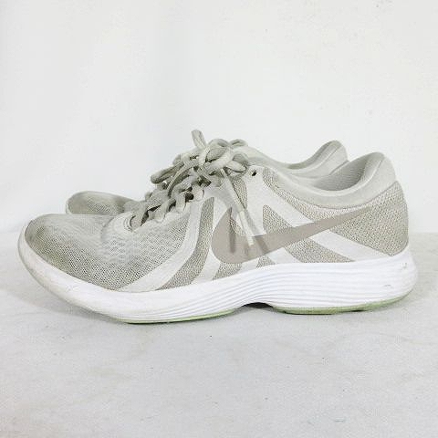 ナイキ Nike レボリューション 4 ランニングシューズ スニーカー 9099 017 白 ホワイト サイズ24 5cm H11 レディース 095 ベクトルパーク