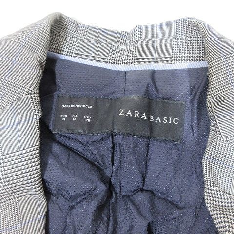 ザラ ベーシック Zara Basic テーラード ジャケット ブレザー 1b グレンチェック柄 サイズm グレー系 レディース 095 ベクトルパーク ザラ ベーシック Zara Basic テーラード ジャケット ブレザー 1b グレンチェック柄 サイズm グレー系 レディース 095 ベクトルパーク