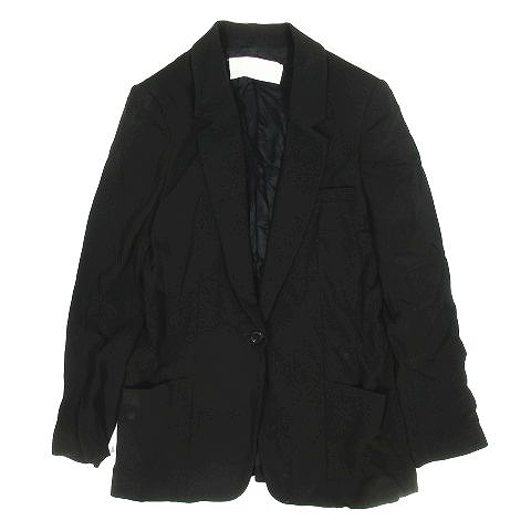 ブラック バイ マウジー Black By Moussy テーラードジャケット ブレザー 1b トリアセテート サイズ1 黒 ブラック レディース 095 ベクトルパーク