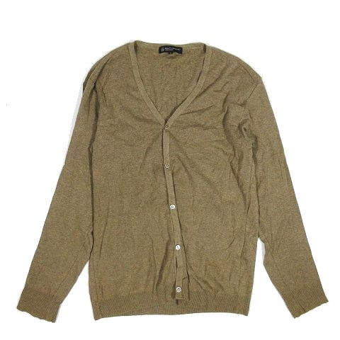 B Y ユナイテッドアローズ Beauty Youth ビューティー ユース Vネック コットン カーディガン トップス 長袖 茶色 ブラウン サイズm 9 メンズ 095 ベクトルパーク
