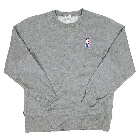 アディダス Adidas Nba刺繍 スウェット トレーナー クルーネック 長袖 トップス サイズl ライトグレー 9 メンズ 095 ベクトルパーク