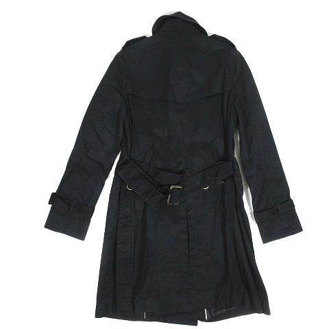 イネド Ined トレンチコート アウター ネイビー サイズ7 10 レディース 095 ベクトルパーク