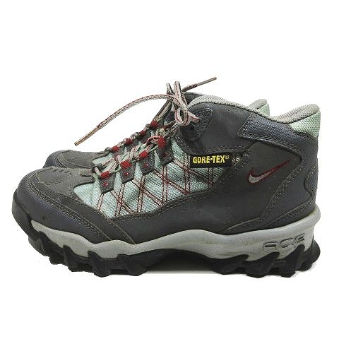 ナイキエーシージー Nike Acg トレッキングシューズ ゴアテックス グレー サイズ23 5cm 002 10 レディース 095 1342 ベクトルパーク ナイキエーシージー Nike Acg トレッキングシューズ ゴアテックス グレー サイズ23 5cm 002 10 レディース 095 1342 ベクトルパーク