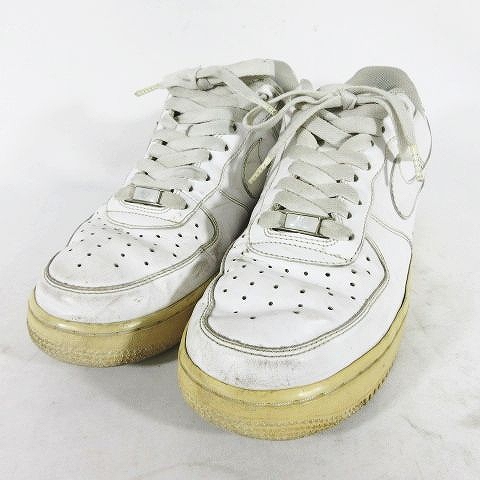 ナイキ Nike エアフォース 1 Af 1 スニーカー シューズ 靴 ローカット 111 サイズ26 0cm 白 ホワイト H12 メンズ 095 ベクトルパーク