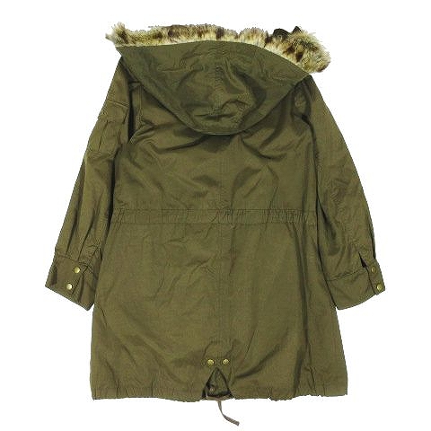 ページボーイ Page Boy モッズコート ミリタリージャケット ブルゾン ジャンパー ボアライナー付き サイズm カーキー H12 レディース 095 ベクトルパーク ページボーイ Page Boy モッズコート ミリタリージャケット ブルゾン ジャンパー ボアライナー付き サイズm カーキー H12 レディース 095 ベクトルパーク