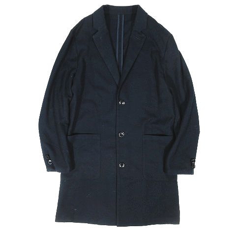 シップスジェットブルー Ships Jet Blue チェスターコート コーディガン カーディガン ロング丈 サイズm ネイビー 12 メンズ 095 ベクトルパーク