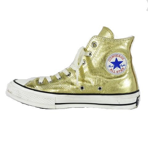 コンバース Converse アディクト スニーカー シューズ 靴 ハイカット チャックテイラー Chuck Taylor Metallic Hi Gold サイズ27 0cm ゴールド メンズ 095 ベクトルパーク