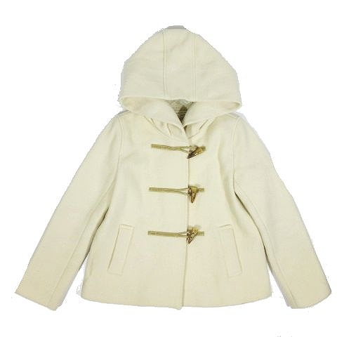 ガリャルダガランテ Gallardagalante ウール ショート丈 ダッフルコート 白 ホワイト サイズfree Al14e 1 レディース 095 ベクトルパーク