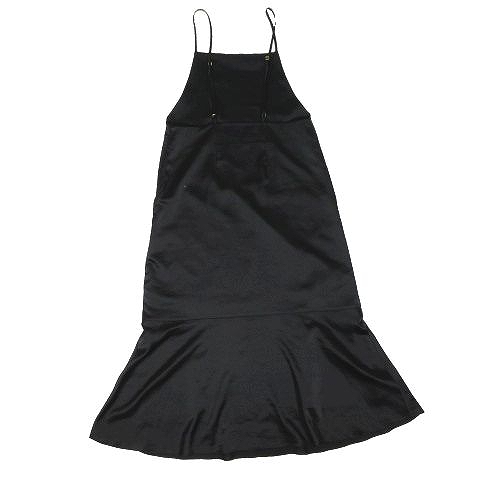 オペークドットクリップ Opaque Clip 切り替えフレア キャミ ワンピース ロング丈 黒 ブラック サイズ40 637 509 レディース 095 ベクトルパーク