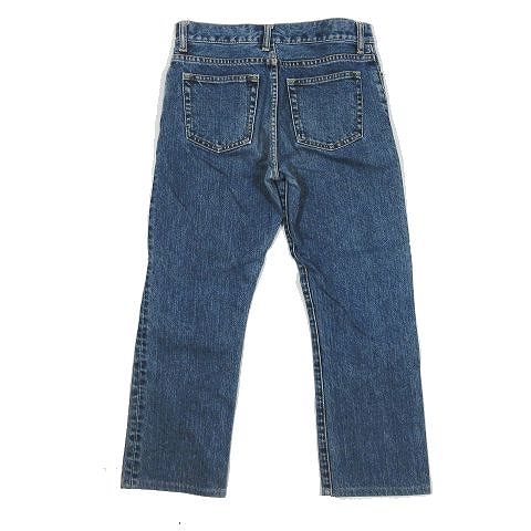 無印良品 良品計画 スリム ストレート デニムパンツ ジーンズ ボトムス インディゴブルー サイズw61 レディース 095 ベクトルパーク