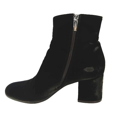 ジャンヴィトロッシ Gianvito Rossi ショートブーツ ブーティ ベロア 