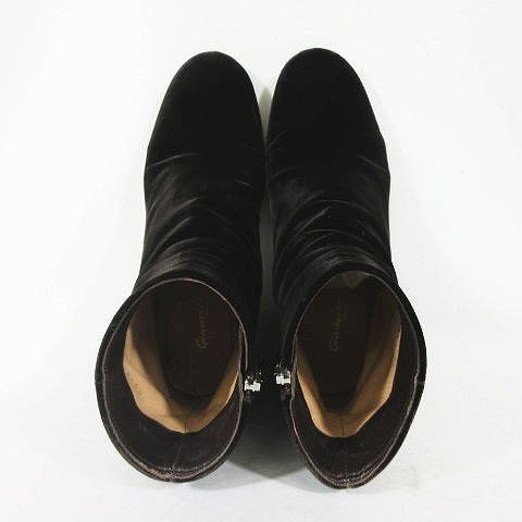 ジャンヴィトロッシ Gianvito Rossi ショートブーツ ブーティ ベロア 
