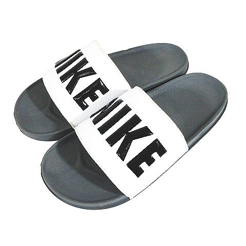 ナイキ Nike オフコート スライド Off Court Slide シャワーサンダル Bq4639 サイズ28 グレー ホワイト 3 メンズ レディース 095 ベクトルパーク