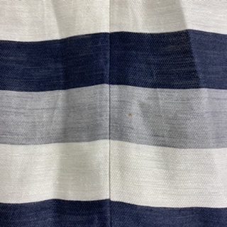 シェトワ Chez Toi ボーダー柄 リネン ワンピース 半袖 ネイビー B4 レディース 095 ベクトルパーク