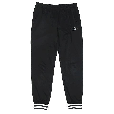 アディダス Adidas 24 7 ストライプリブ ジャージ トラックパンツ ボトムス 黒 ブラック サイズl z Ah80 レディース 095 ベクトルパーク