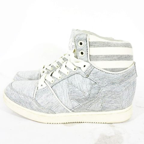 マッドフット Mad Foot Madroll マッドロール ハイカットスニーカー シューズ グレー サイズ23 5cm 1370 H4 レディース 095 ベクトルパーク