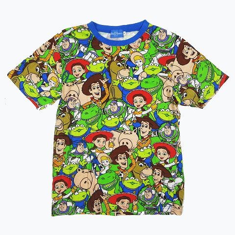 ディズニー Disney トイストーリー イラスト Tシャツ カットソー 半袖 クルーネック サイズm マルチカラー レディース A10 レディース 095 ベクトルパーク