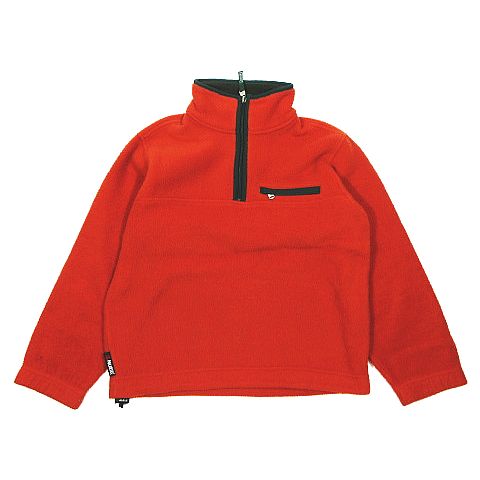 エーグル AIGLE ポーラーテック フリース ジャケット プルオーバー ハーフジップ ポリエステル サイズXS オレンジ 緑 グリーン メンズ/12 エーグル AIGLE ポーラーテック フリース ジャケット プルオーバー ハーフジップ ポリエステル サイズXS オレンジ 緑 グリーン メンズ/12