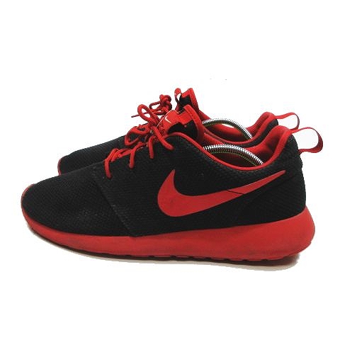 ナイキ Nike Id Roshe1 ローシワン スニーカー シューズ ブラック レッド 991 サイズ28cm メンズ I11 メンズ 095 ベクトルパーク