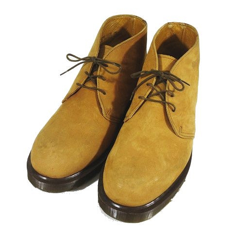 ドクターマーチン Dr Martens チャッカブーツ レザー シューズ 靴 英国製 サイズ7 5 イエロー系 メンズ 095 ベクトルパーク ドクターマーチン Dr Martens チャッカブーツ レザー シューズ 靴 英国製 サイズ7 5 イエロー系 メンズ 095 ベクトルパーク