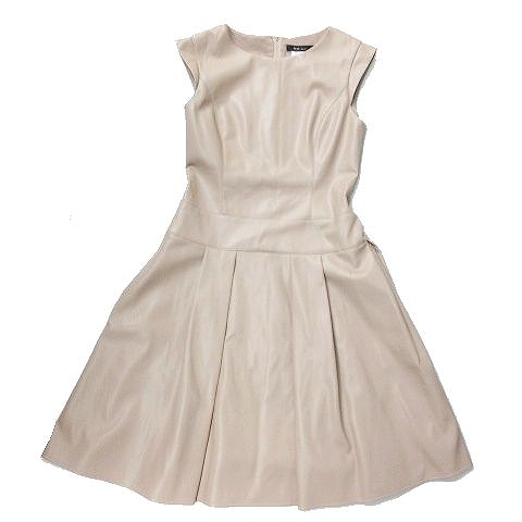 19aw ルネ Rene フェイクレザー ミディアム フレア ワンピース ベージュ サイズ34 レディース レディース 095 ベクトルパーク 19aw ルネ Rene フェイクレザー ミディアム フレア ワンピース ベージュ サイズ34 レディース レディース 095 ベクトルパーク