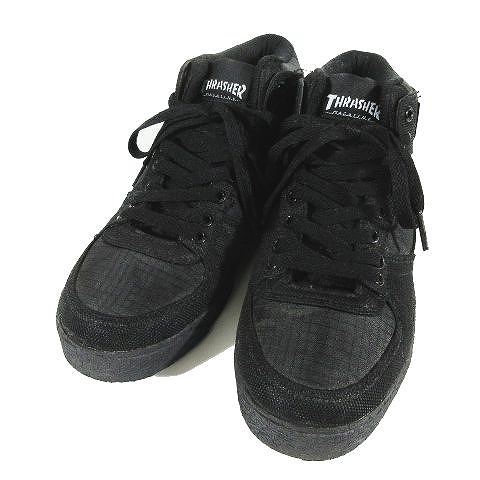スラッシャー Thrasher スニーカー シューズ Buchanan Dog ブキャナンドッグ Ts141 005 サイズ25 0cm ブラック Black 黒 メンズ レディース 095 ベクトルパーク