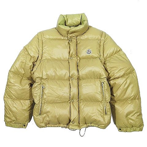 モンクレール MONCLER 青タグ 2WAY ダウンジャケット ブルゾン 程度極上 MONCLER モンクレール 青タグ ダウンコート ダウンジャケット