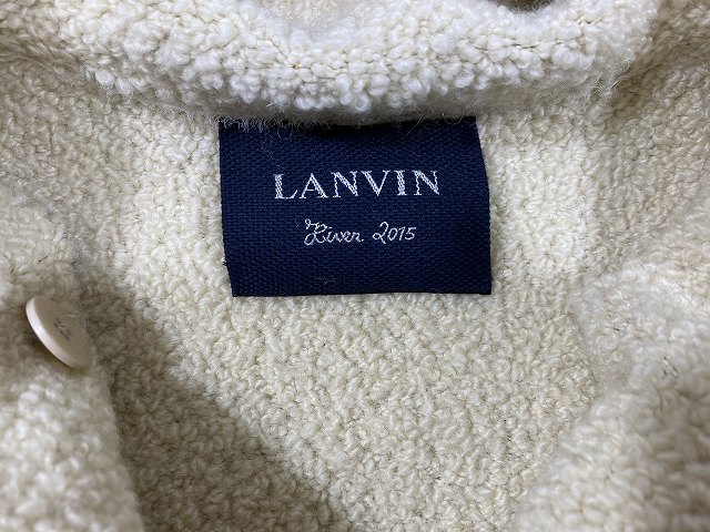 ランバン Lanvin River 15 内ボア ゴールドラメ ダッフルコート アウター サイズ34 レディース Coa15 A3 095 ベクトルパーク