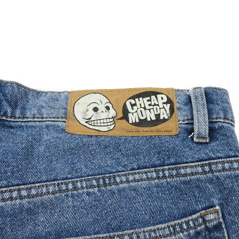 チープマンデー Cheap Monday デニム ジーンズ パンツ ボタンフライ テーパード ジーパン 32 ブルー 1 メンズ 095 ベクトルパーク