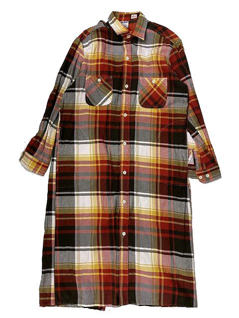 ヤングアンドオルセン Young Olsen Bigmac ロング ネルシャツ ワンピース 赤 レッド サイズf レディース Cpz4a0003 095 ベクトルパーク