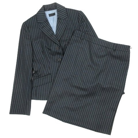 ポールスミス ブラック Paul Smith Black スーツ セットアップ ストライプ テーラードジャケット タイトスカート ハーフ 38 40 黒 ブラック 12 レディース 095 ベクトルパーク ポールスミス ブラック Paul Smith Black スーツ セットアップ ストライプ テーラードジャケット タイトスカート ハーフ 38 40 黒 ブラック 12 レディース 095 ベクトルパーク