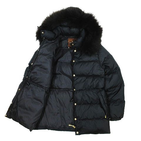 モンクレール Moncler 茶タグ ダウンジャケット Valentine ヴァレンティーヌ アウター コート ブルゾン ジャンパー サイズ00 ブラック 黒 レディース 095 ベクトルパーク