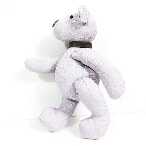 グッチ GUCCI テディベア GGキャンバス ぬいぐるみ 熊 クマ ベア くま