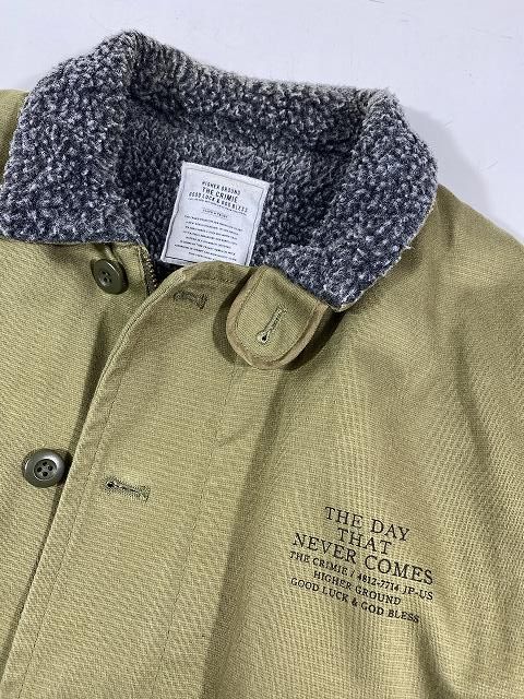 クライミー CRIMIE イーグルプリント デッキジャケット アウター 内 