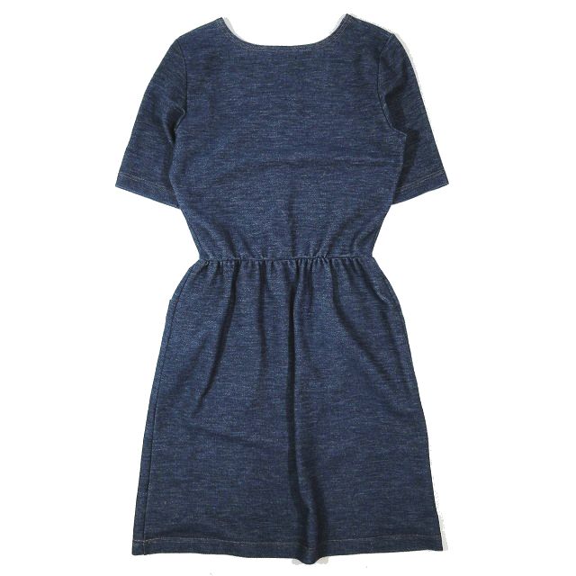 フォクシー ラビッツ FOXEY RABBITS デニム風 ワンピース スカート 膝  