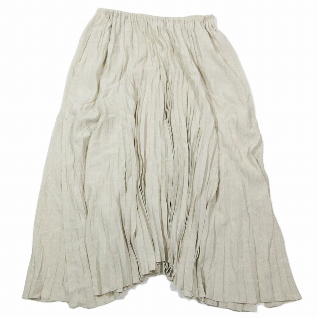 美品 ヴィンス VINCE シフォン プリーツスカート フレア スリット  