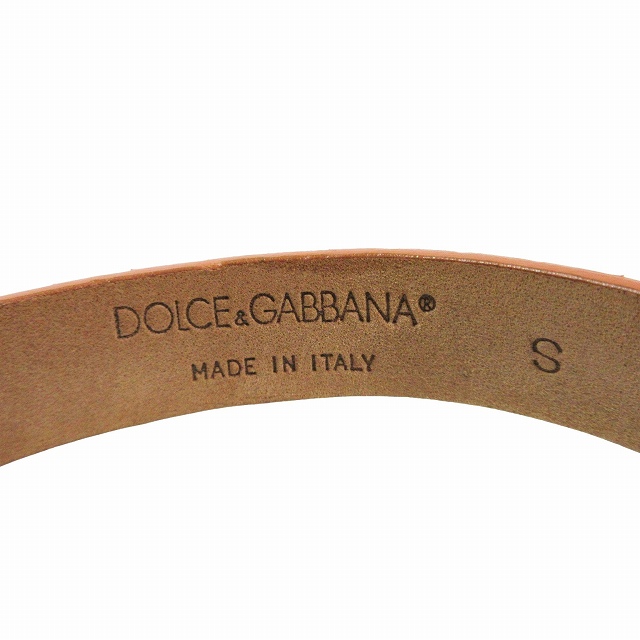 ドルチェ&ガッバーナ ドルガバ DOLCE&GABBANA 蛇皮風 パイソン柄 