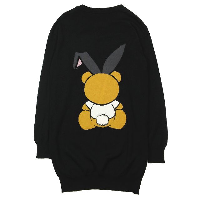 18SS モスキーノ MOSCHINO ×PLAY BOY プレイボーイ コラボ ニット 