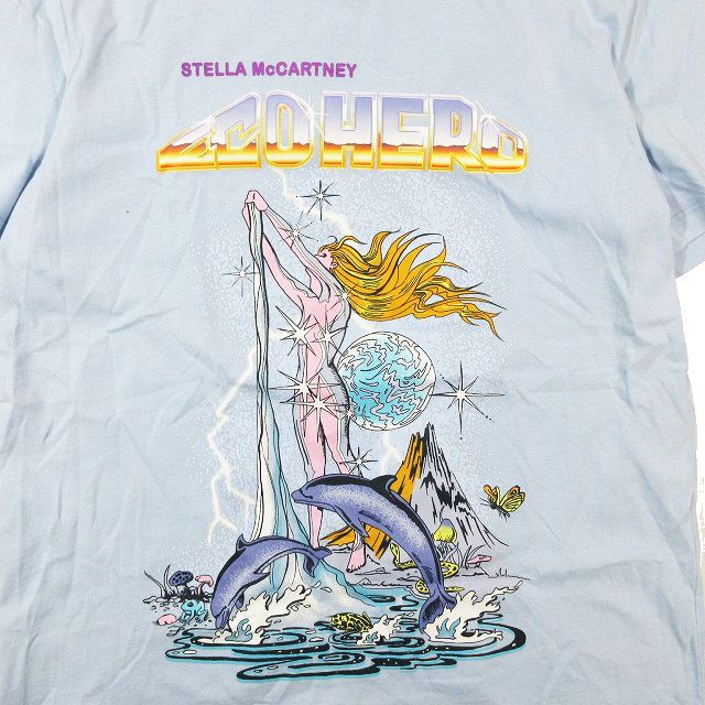 ステラマッカートニー STELLA McCARTNEY Eco Hero プリント Tシャツ 