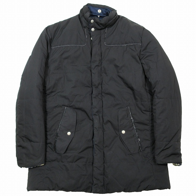 ブリオーニ BRIONI リバーシブル 中綿ジャケット ブルゾン ロング  