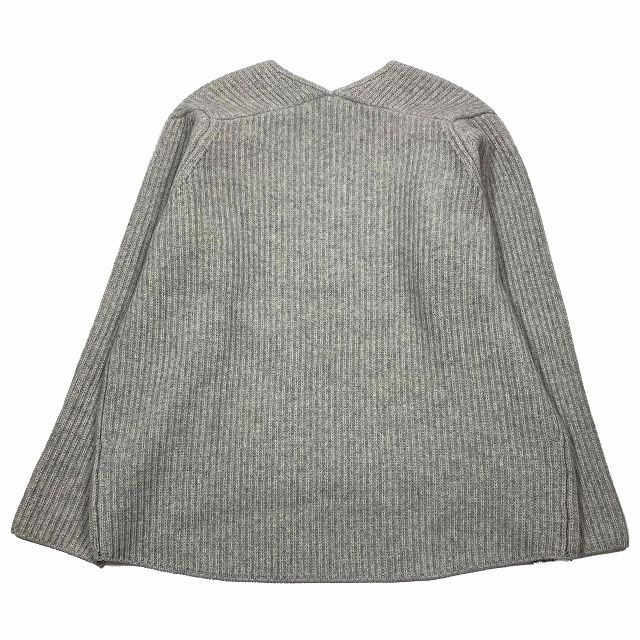 エーピーストゥディオ AP STUDIO ニット セーター 長袖 ロングスリーブ Vネック ビッグシルエット カットソー グレー/9 レディース エーピーストゥディオ AP STUDIO ニット セーター 長袖 ロング