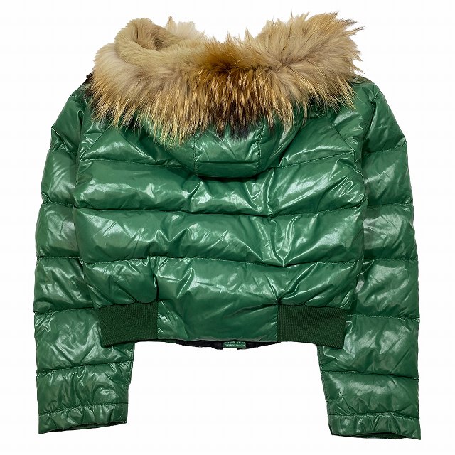 モンクレール BULGARE ブルガリ　ファー　ダウンジャケット MONCLER モンクレール BULGARIE ブルガリ ダウンジャケット