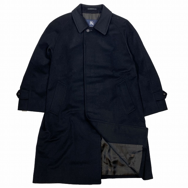 美品 バーバリー ロンドン BURBERRY LONDON カシミヤ100% ステンカラー 