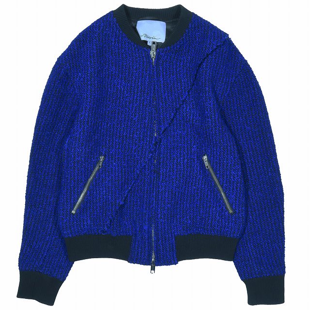 美品 17AW 3.1 フィリップリム 3.1 phillip lim ツイード ボンバー 